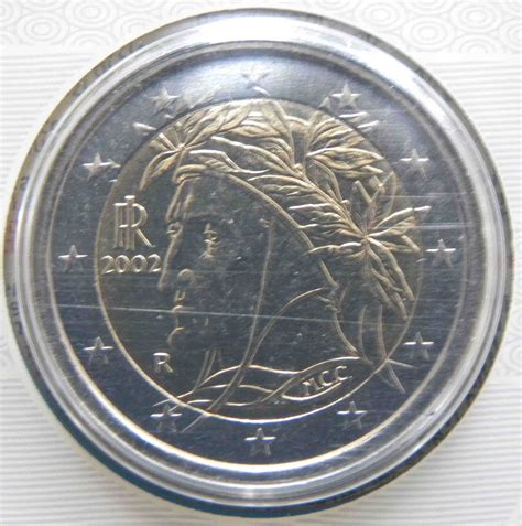 Italy 2 Euro Coin 2002 Euro Coinstv The Online Eurocoins Catalogue