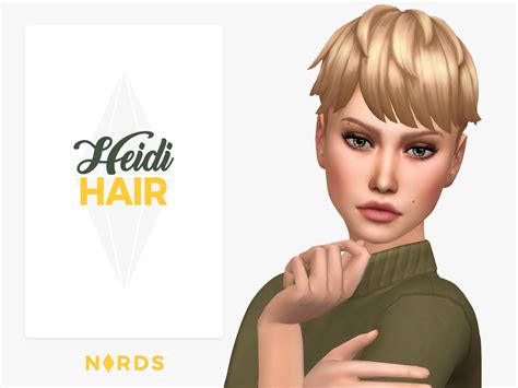 Heidi A Sims 4 Cc Hair Sims Sims 4 Pixie Haircut Images And Photos Finder