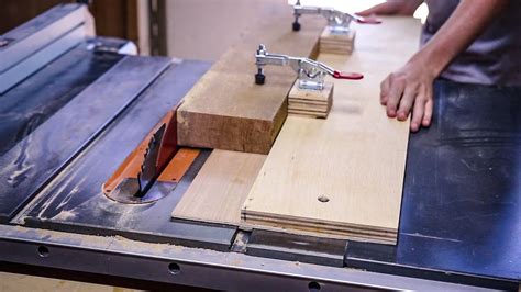 Cut Straight Edges Without A Jointer On The Table Saw Youtube