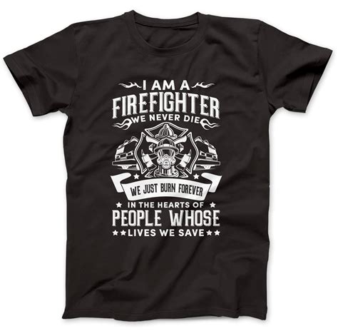 Firefighter Fireman T Shirt 100 Premium Cotton Ebay