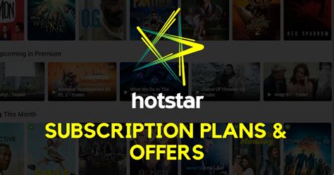 Starting the big saving get things you need for less with this awesome offer: Hotstar Subscription Plans & Offers - Premium & All Sports Pack - FlickZee Blog