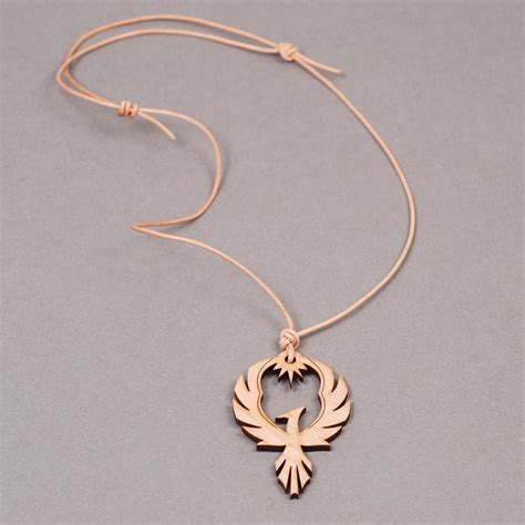Phoenix Pendant Phoenix Necklace Firebird Necklace Etsy