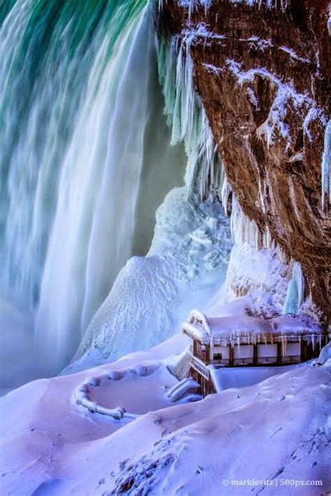 Frozen Montmorency Falls Quebec Wonderful Places Beautiful Places
