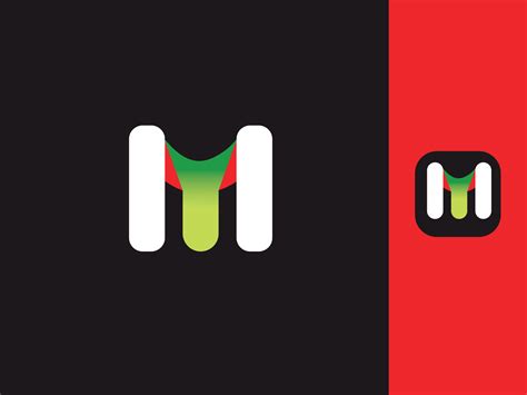 M Modern Letter Logo Design Concept By Saiful Branding On Dribbble