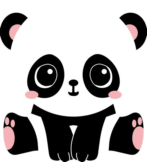 Clipart Adorable Panda