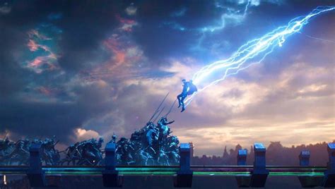 Chosen One Of The Day The Final Immigrant Song Battle Scene In Thor