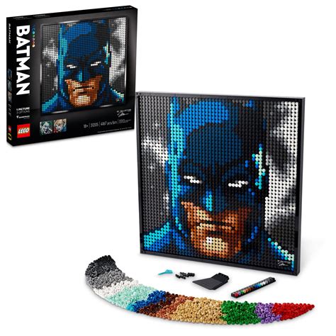Buy Lego Art Jim Lee Batman Collection 31205 Building Kit Dc Comics