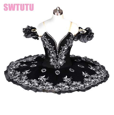 Aliexpress Com Buy Black Swan Lake Professional Ballet Tutu Women