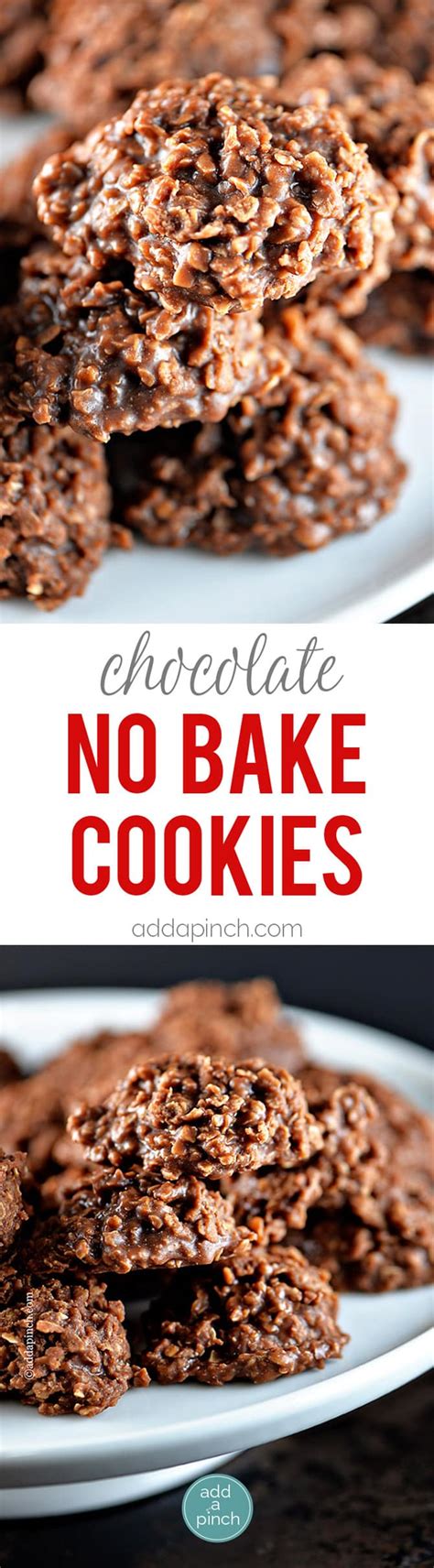 Maybe you would like to learn more about one of these? Chocolate No Bake Cookies Recipe - Add a Pinch