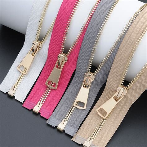 1pcs 5 Metal Open End 85cm Zippers For Down Jacket Coat Jeans Luggage