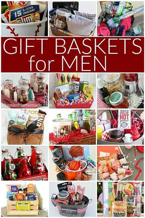 Sporty gifts for men will definitely surprise him. Gift Baskets for Men - Hoosier Homemade