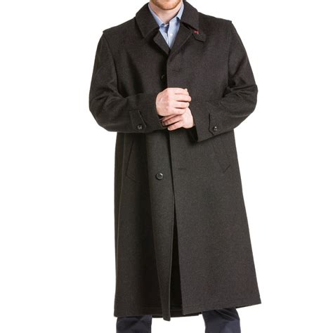 Richard Mens Full Length Cashmere Overcoat 100 Pure Rw Robert W