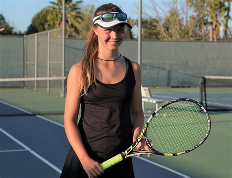 Kayla Kling Finds A Home On Cabrillo High Tennis Courts Tennis
