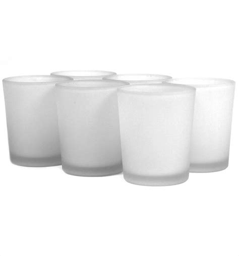 Frosted Votive Candle Holders Price For 12 Wedding Products From