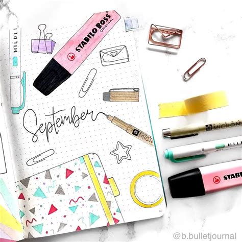 30 September Bullet Journal Ideas To Plan The Month