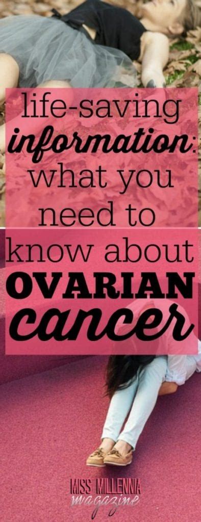 Life Saving Information What You Need To Know About Ovarian Cancer