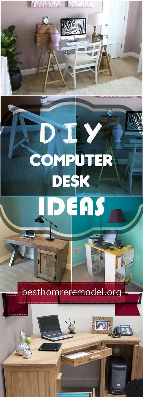 27 Diy Computer Desk Ideas To Suit Your Style Awesome And Beatiful