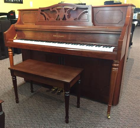 Used Kohler And Campbell 2002 Cherry Wood Upright Piano Schmitt Music