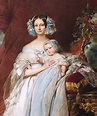 Madame de Pompadour (Duchess Helene of Mecklenburg-Strelitz and a child...)