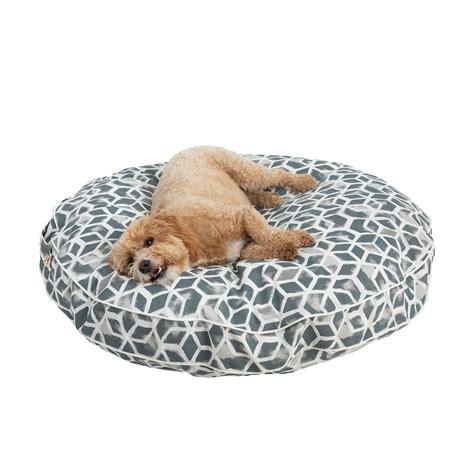 Snoozer® Celtic Sea Salt Indooroutdoor Round Dog Bed Dog Pillow Beds