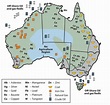 Australia Natural Resources Map | Wind Map