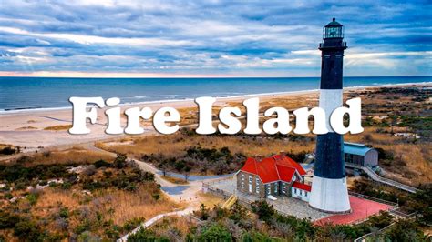 Drone View Fire Island New York Youtube