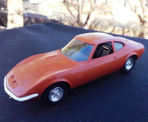 Hot Wheels Buick Opel Gt Plastic Model Car Vehicle Kit 125 Scale