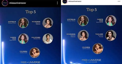 Someone Claims To Know Who Manipulated Miss Universe Top 5 Results In