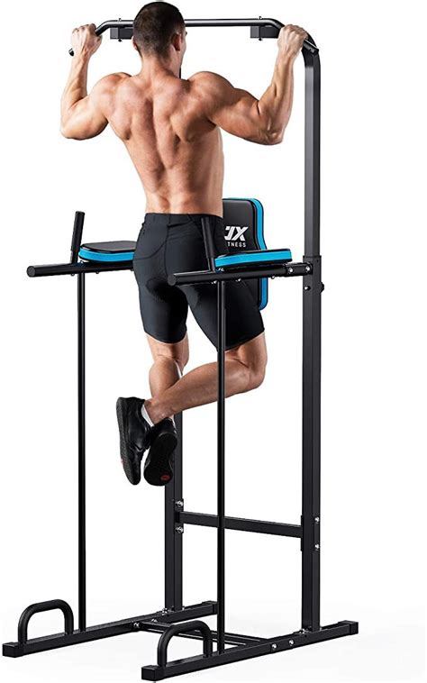 Jx Fitness Power Tower Adjustable Dip Station Pull Up Bar Push Up