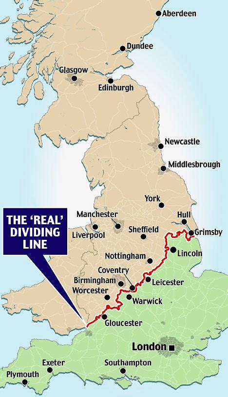 The New North South Divide Worcesters In The North And Lincolns In