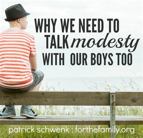The Issue Of Modesty Is An Important Topic Of Discussion To Have With