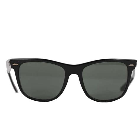 ray ban bandl bausch and lomb vintage wayfarer ii matte black eyewear sunglasses at 1stdibs