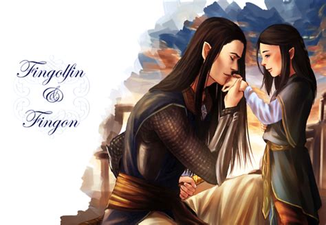 Fingolfin And Fingon By Niyochara Middle Earth Tolkein The Valiant