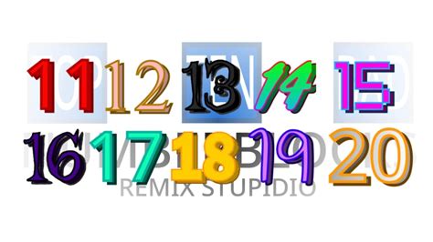 Top Ten Bad Numberblocks Remix Stupidio Episodes 1120 Youtube