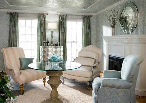 Hollywood Glam Living Room Traditional Living Room Dc Metro By