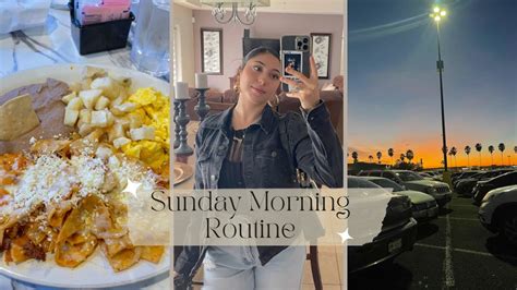 Sunday Morning Routine Youtube
