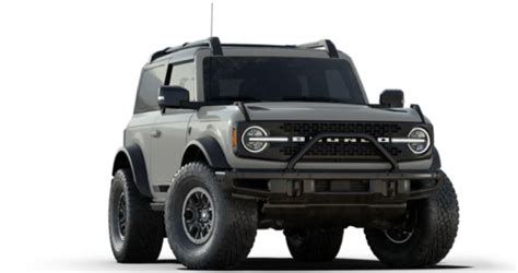 Ford Bronco Trim Levels 2023