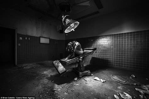 Brian Cattelle Photographs Naked Models In Abandoned Buildings Daily Mail Online