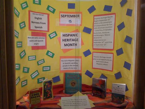 Whats Up In The Library Hispanic Heritage Month
