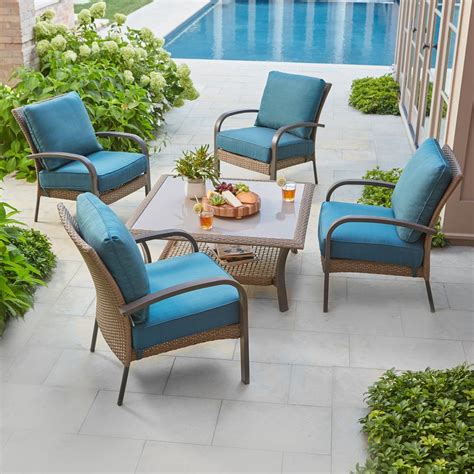 Patio 5 Piece Conversation Set