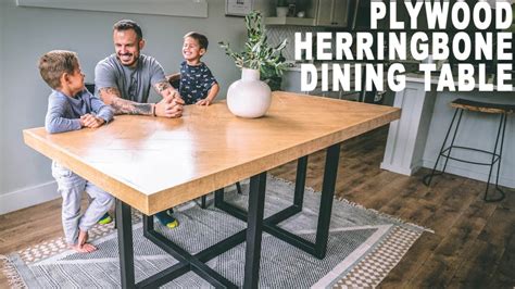 Plywood Dining Table Diy Dining Room Ideas