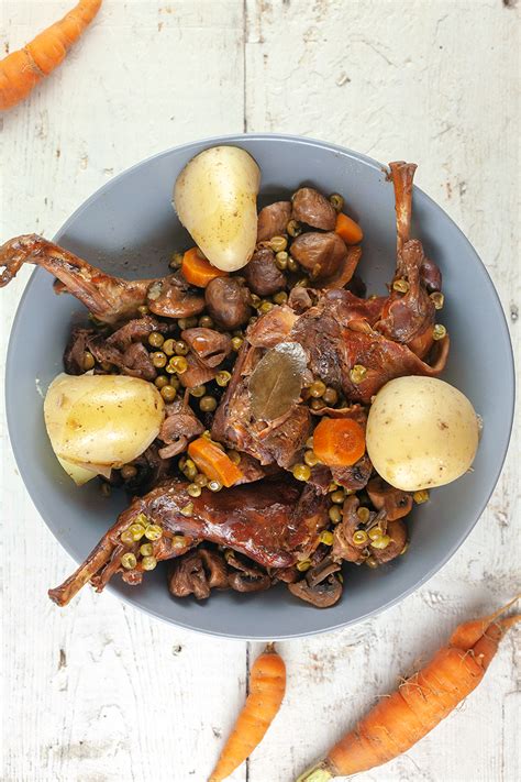 Slow Cooker Rabbit And Orange Stew Recipe Ohmydish