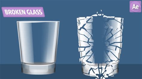 Broken Glass Animation Tutorial In After Effetcs Youtube