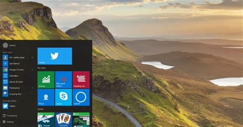 A Volta Do Menu Inicial E De Cara Nova Veja Telas Do Windows 10