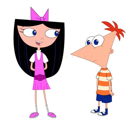 Isabella And Phineas In Love By Natcakes On Deviantart