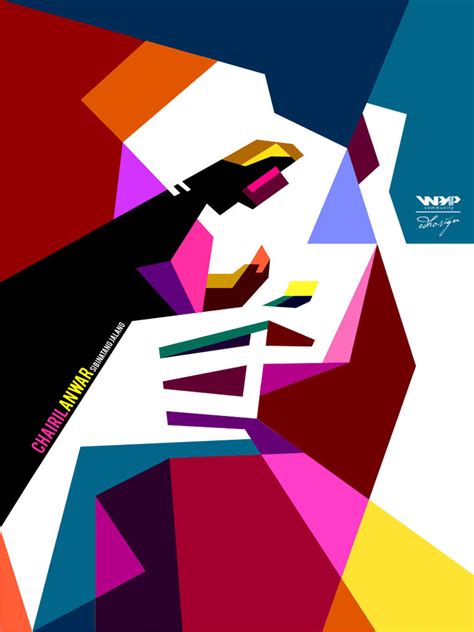Chairil Anwar In Wpap By Edho By Edhoartwork On Deviantart