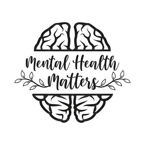 Mental Health Matters Svg Cut File Healthy Mind Mental Etsy