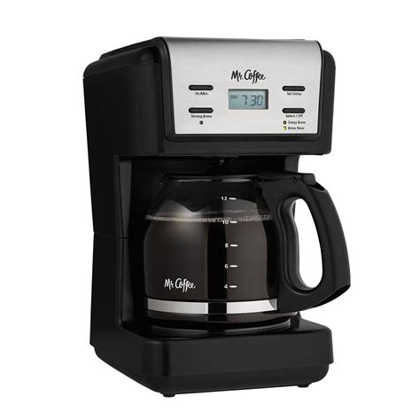Mr Coffee 12 Cup Programmable Coffee Maker Black