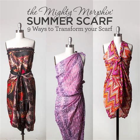 You Ll Be Amazed At What You Can Do With Your Scarves Here Are 9 Ways To Transform Your Scarf