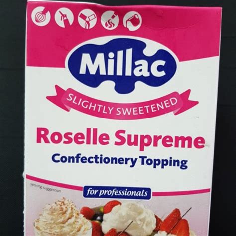 Millac Roselle Supreme Whip Whipping Cream 1 Liter Shopee Indonesia